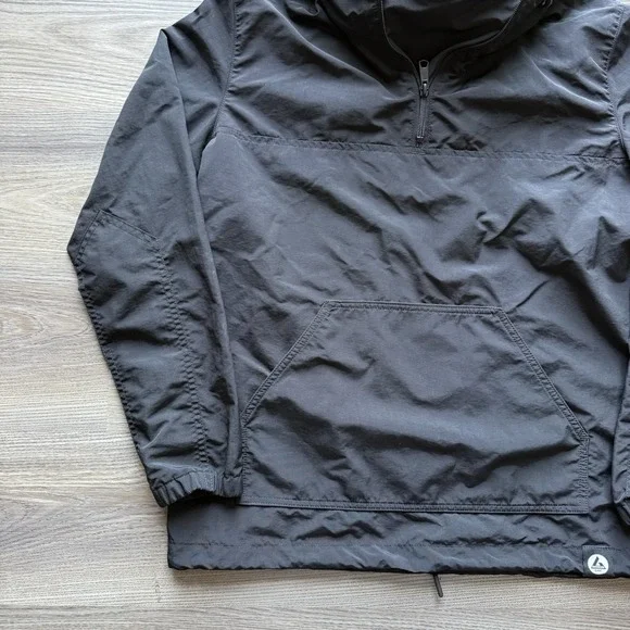 American Giant Black Windbreaker Jacket - Picture 6 of 9